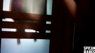 Outdoor ANAL in the balcony with my neighbor