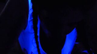 Submissive wife worships masters cock and takes facial