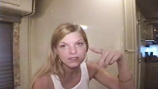 Petite Cunty Tiny Tits Blonde Uncooperative Blowjob Annoying Bitch Cock Teaser