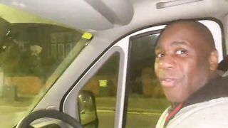 Cracky gets her nasty pussy out for a lift home