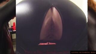 Simultaneously Orgasm at Glory Hole with Cum in Mouth 3 Cams