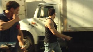 Fancy couple pull aside to fuck severely by their car