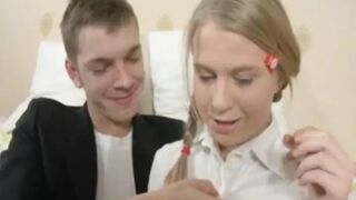 Russian Girl Likes It From Behind