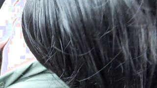 Une fille Algerienne a des relations sexuelles avec un homme plus age dans sa voiture dans une banlieue de Marseille