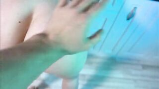 Girl With Big Ass Twice Got An Orgasm From Very Rough Fuck at Kitchen & Cum On Face & Mouth