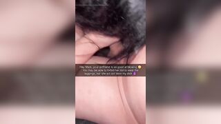 I fuck with my best friend and send them to my partner on Snapchat, cheating on them